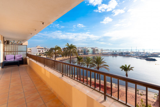 Apartment with wonderful sea views in Can Pastilla for seasonal renting